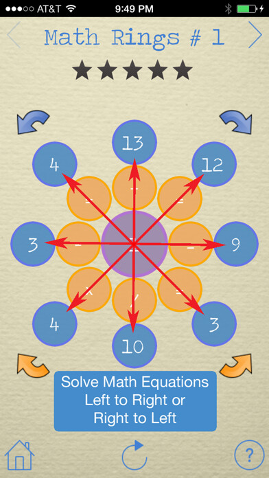 Emulate iPhone app Math Rings using MyAndroid Emulate iPhone app Math Rings using MyAndroid