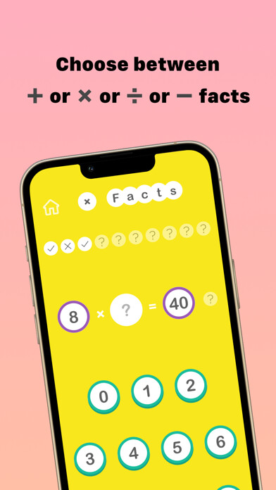 Emulate iPhone app Maths Facts : number bonds using MyAndroid Emulate iPhone app Maths Facts : number bonds using MyAndroid