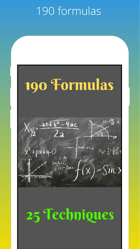 Run android online APK Maths Formulas & Techniques for all Exams 2021 from MyAndroid or emulate Maths Formulas & Techniques for all Exams 2021 using MyAndroid