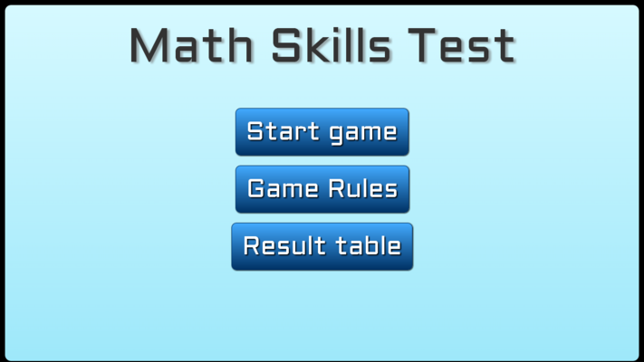 Emulate Android APK Math Skills Test