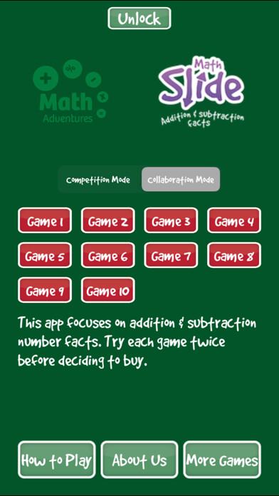 Emulate iPhone app Math Slide: add & subtract using MyAndroid Emulate iPhone app Math Slide: add & subtract using MyAndroid