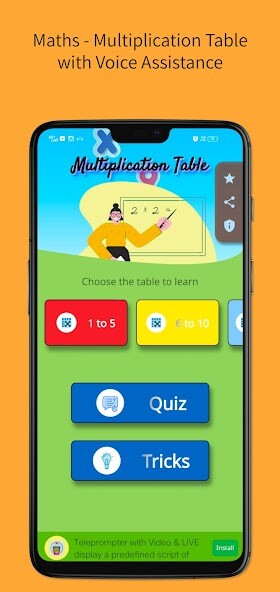 Run android online APK Maths Multiplication Table from MyAndroid or emulate Maths Multiplication Table using MyAndroid Run android online APK Maths Multiplication Table from MyAndroid or emulate Maths Multiplication Table using MyAndroid