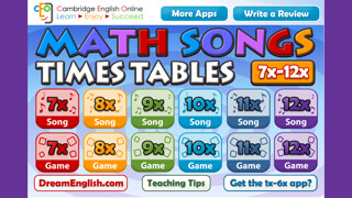 Emulate iPhone app Math Songs: Times Tables 7x - 12x using MyAndroid Emulate iPhone app Math Songs: Times Tables 7x - 12x using MyAndroid