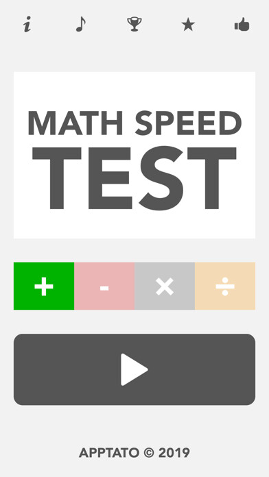 Emulate iPhone app Math Speed Test using MyAndroid Emulate iPhone app Math Speed Test using MyAndroid