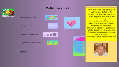 Emulate iPhone app Maths Sequences using MyAndroid