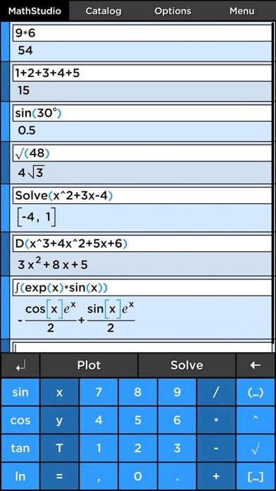 Emulate iPhone app MathStudio Express using MyAndroid Emulate iPhone app MathStudio Express using MyAndroid