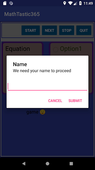 Emulate Android APK MathTastic365