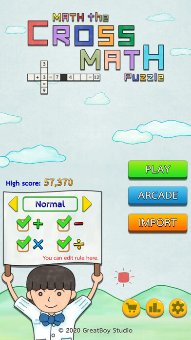 Run android online APK Math the Cross Math Puzzle from MyAndroid or emulate Math the Cross Math Puzzle using MyAndroid
