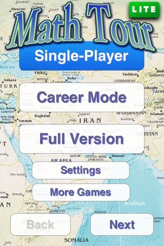 Emulate iPhone app Math Tour Lite using MyAndroid Emulate iPhone app Math Tour Lite using MyAndroid