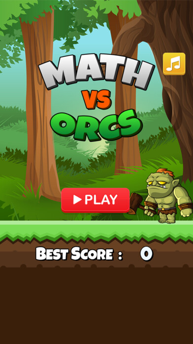 Emulate iPhone app Math vs Orcs : Math Workout using MyAndroid Emulate iPhone app Math vs Orcs : Math Workout using MyAndroid