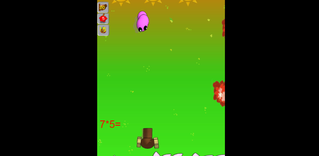 Run android online APK math vs worms from MyAndroid or emulate math vs worms using MyAndroid