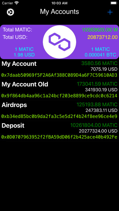 Emulate iPhone app Matic Address Explorer using MyAndroid Emulate iPhone app Matic Address Explorer using MyAndroid