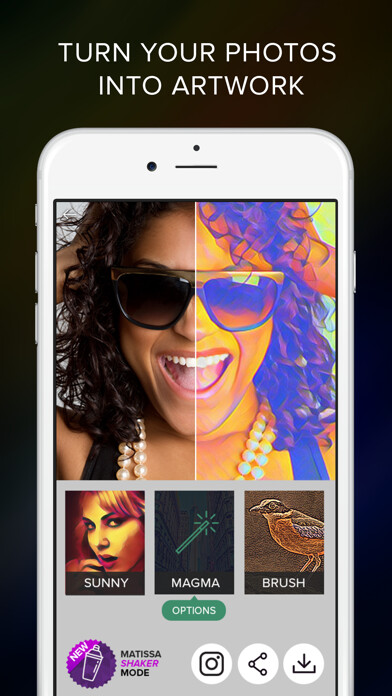 Emulate iPhone app Matissa using MyAndroid