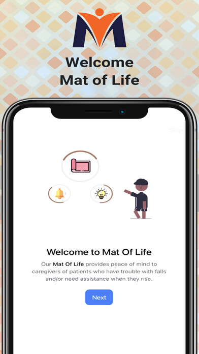 Emulate iPhone app Mat Of Life using MyAndroid