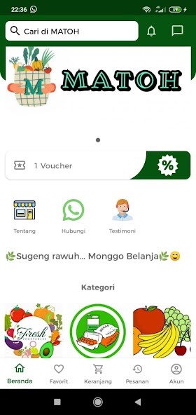 Run android online APK MATOH - Belanja mudah cukup dari rumah from MyAndroid or emulate MATOH - Belanja mudah cukup dari rumah using MyAndroid