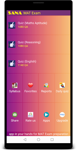 Run android online APK MAT Prep from MyAndroid or emulate MAT Prep using MyAndroid