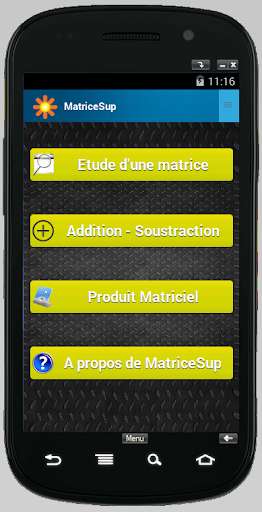 Run android online APK MatriceSup from MyAndroid or emulate MatriceSup using MyAndroid Run android online APK MatriceSup from MyAndroid or emulate MatriceSup using MyAndroid