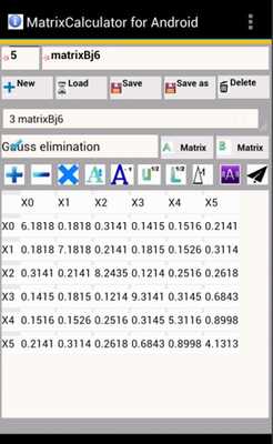 Emulate Android APK Matrix Calculator Linear equations solving Emulate Android APK Matrix Calculator Linear equations solving