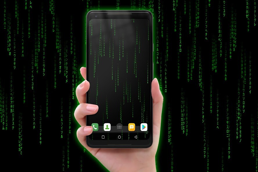 Run android online APK Matrix Live Wallpaper Digital Code Rain Emoji LWP from MyAndroid or emulate Matrix Live Wallpaper Digital Code Rain Emoji LWP using MyAndroid