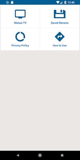 Run android online APK Matsui TV Remote from MyAndroid or emulate Matsui TV Remote using MyAndroid