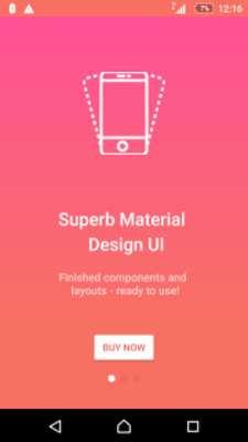 Emulate Android APK Matta - Material Design Android UI Template App Emulate Android APK Matta - Material Design Android UI Template App