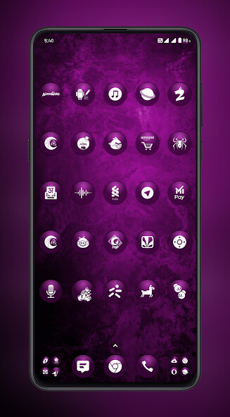 Run android online APK Matte Purple Icons from MyAndroid or emulate Matte Purple Icons using MyAndroid