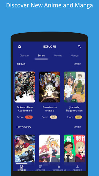 Run android online APK MAT - Unofficial Anilist app from MyAndroid or emulate MAT - Unofficial Anilist app using MyAndroid