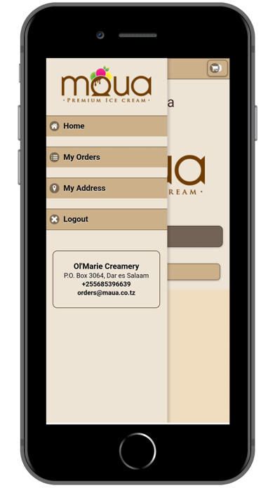 Emulate iPhone app Maua Icecream Delivery App using MyAndroid Emulate iPhone app Maua Icecream Delivery App using MyAndroid