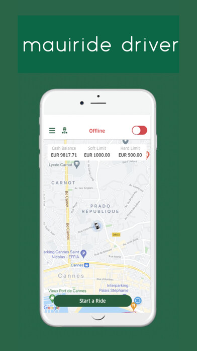 Emulate iPhone app MauiRide Driver using MyAndroid Emulate iPhone app MauiRide Driver using MyAndroid
