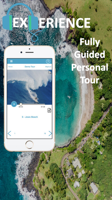 Emulate iPhone app Maui Road to Hana Tour Guide using MyAndroid