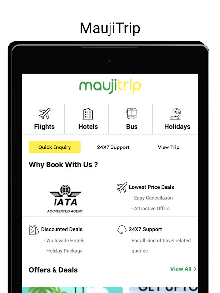Run android online APK Maujitrip from MyAndroid or emulate Maujitrip using MyAndroid