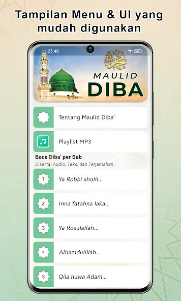 Run android online APK Maulid Diba Lengkap (Teks+MP3) from MyAndroid or emulate Maulid Diba Lengkap (Teks+MP3) using MyAndroid Run android online APK Maulid Diba Lengkap (Teks+MP3) from MyAndroid or emulate Maulid Diba Lengkap (Teks+MP3) using MyAndroid