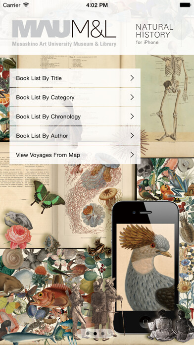 Emulate iPhone app MAU M&L Natural History using MyAndroid Emulate iPhone app MAU M&L Natural History using MyAndroid