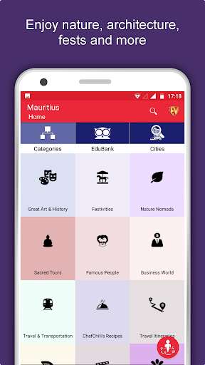 Run android online APK Mauritius Travel & Explore, Offline Tourist Guide from MyAndroid or emulate Mauritius Travel & Explore, Offline Tourist Guide using MyAndroid