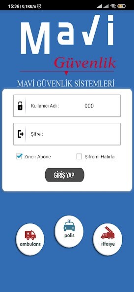 Run android online APK Mavi Alarm Merkezi from MyAndroid or emulate Mavi Alarm Merkezi using MyAndroid