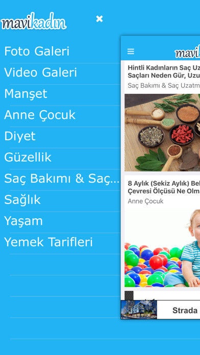 Emulate iPhone app MaviKadin using MyAndroid