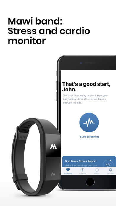Emulate iPhone app Mawi Health using MyAndroid