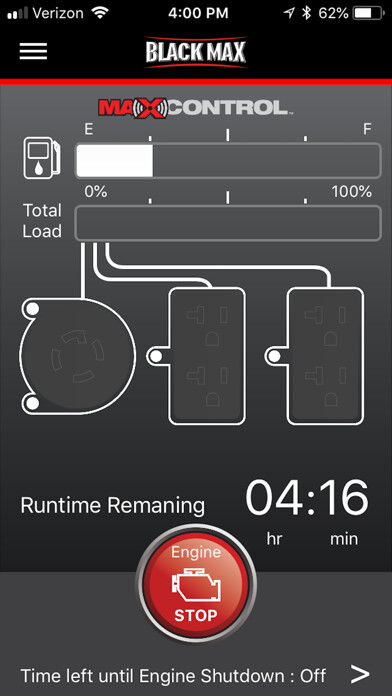 Emulate iPhone app MaxControl™ using MyAndroid