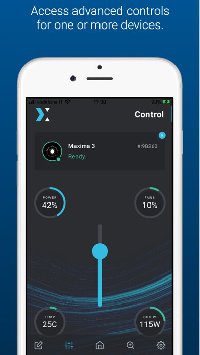 Emulate iPhone app Maxima Control using MyAndroid Emulate iPhone app Maxima Control using MyAndroid