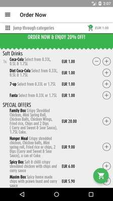 Emulate Android APK Maxim House Restaurant
