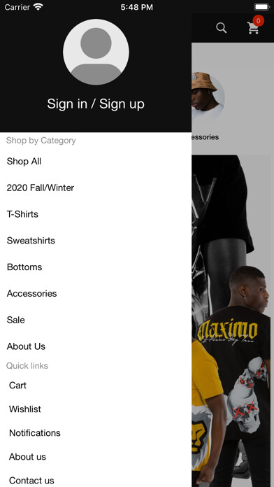 Emulate iPhone app Maximo Apparel using MyAndroid Emulate iPhone app Maximo Apparel using MyAndroid