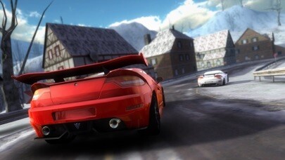 Emulate iPhone app Maximum Drive - Track Car Rally using MyAndroid