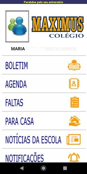 Run android online APK MAXIMUS Colégio- SGA from MyAndroid or emulate MAXIMUS Colégio- SGA using MyAndroid