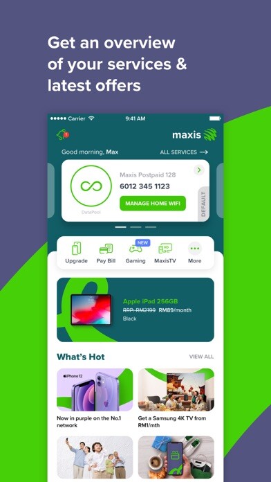 Emulate iPhone app Maxis using MyAndroid Emulate iPhone app Maxis using MyAndroid