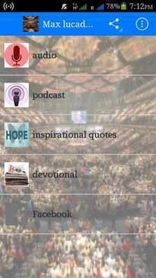 Emulate Android APK Max lucado messages