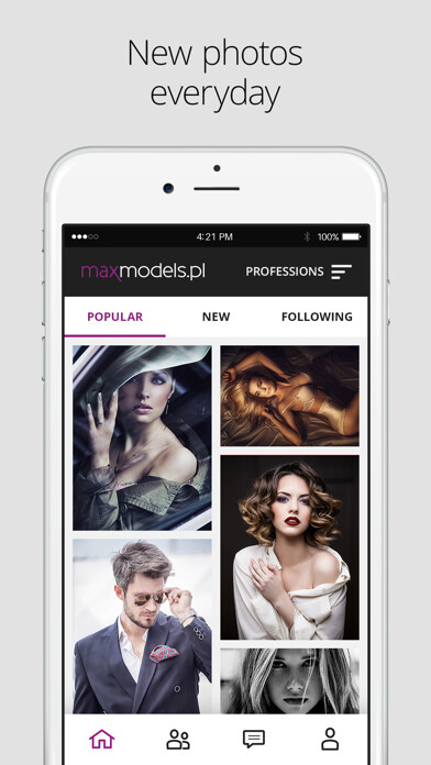Emulate iPhone app MaxModels using MyAndroid