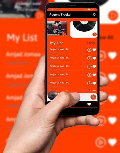 Run android online APK max music player - listen to any music from MyAndroid or emulate max music player - listen to any music using MyAndroid