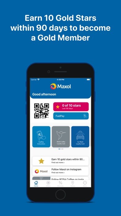 Emulate iPhone app Maxol Loyalty using MyAndroid Emulate iPhone app Maxol Loyalty using MyAndroid