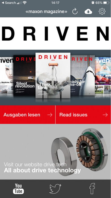 Emulate iPhone app maxon magazine - driven using MyAndroid Emulate iPhone app maxon magazine - driven using MyAndroid