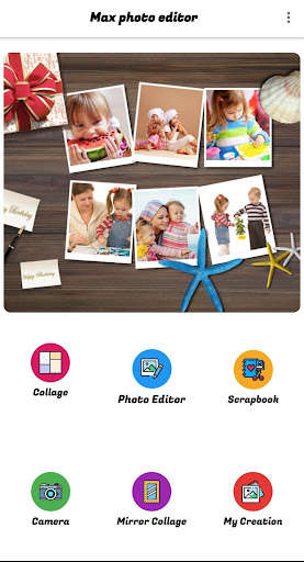Run android online APK Max Photo Editor - Free Editor & Pic Collage Maker from MyAndroid or emulate Max Photo Editor - Free Editor & Pic Collage Maker using MyAndroid